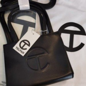 Telfar Small Black Shopping Bag